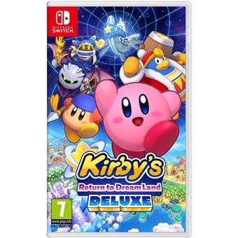 Kirby’s Return to Dream Land - Edition Deluxe sur Nintendo Switch + Gel hydroalcoolique Camiptol (+10€ offres adhérent)