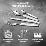 Ménagère 24 pièces Lou Laguiole - Acier Inox 18/0, Modele Rising Sun, passe au lave-vaisselle