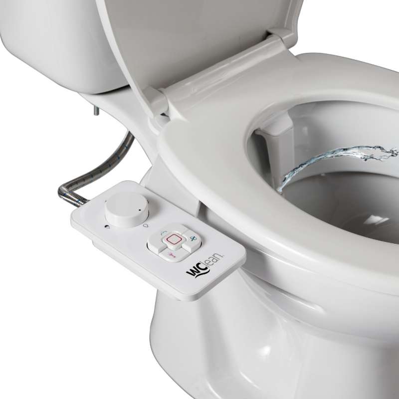 Kit bidet WC japonais non-électrique à fixer entre l'abattant et
