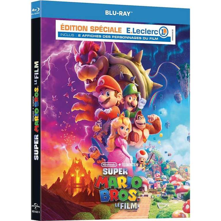 [Précommande] Blu-ray Super Mario Bros. le film Édition spéciale E Leclerc