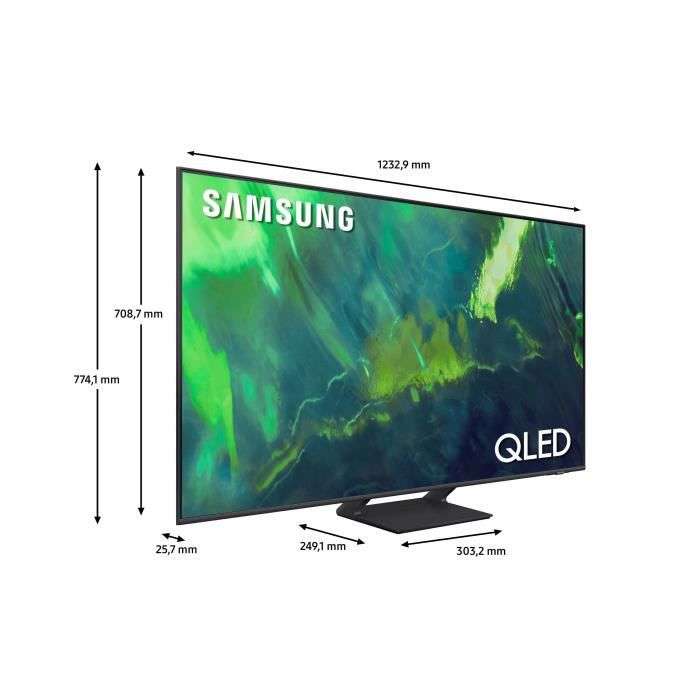 TV 55" QLED Samsung 55Q70A - 4K UHD, Smart TV , 100Hz, 4 x HDMI 2.1