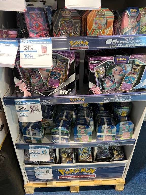 Coffret Cartes Pokémon Mew V (Via 12,49€ sur Carte Fidélité) - Brest (29)