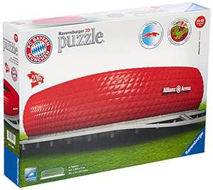Maquette Puzzle 3D Ravensburger Stade Allianz Arena Bayern De Munich (12526) - 216 pièces