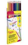 Lot de 12 crayons de couleur Woodless Jovi - Couleurs assorties (734/12)