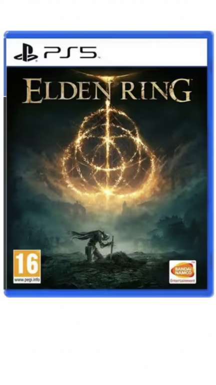 Elden Ring - Standard Edition sur PS5 (+1,50€ Rakuten points - Vendeur Carrefour)