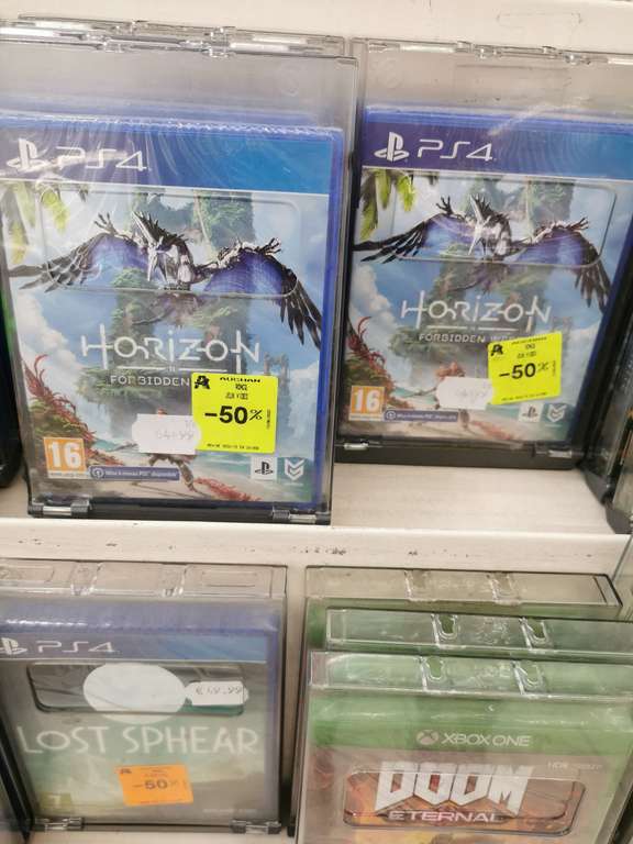 Sélection de jeux en promotion - Ex: Horizon Forbidden West sur PS4 ( MaJ gratuite vers la PS5) - Ronq (59)