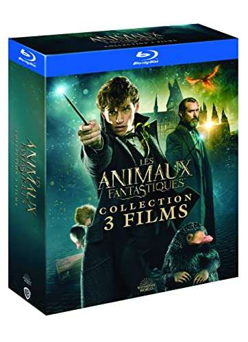 Blu-ray 3 films: Les Animaux fantastiques + Les Crimes de Grindelwald + Les Secrets de Dumbledore