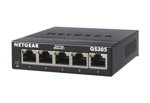 Switch Netgear GS305-100PES 5 ports gigabit - Métal