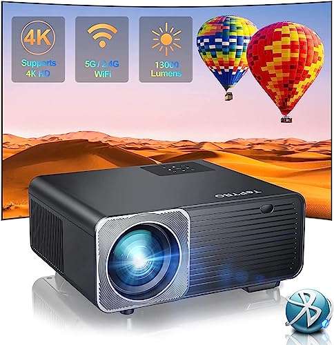Vidéoprojecteur Toptrop - WiFi, Bluetooth, 13000 Lumens, 1080p Full HD (Via coupon - Vendeur tiers)