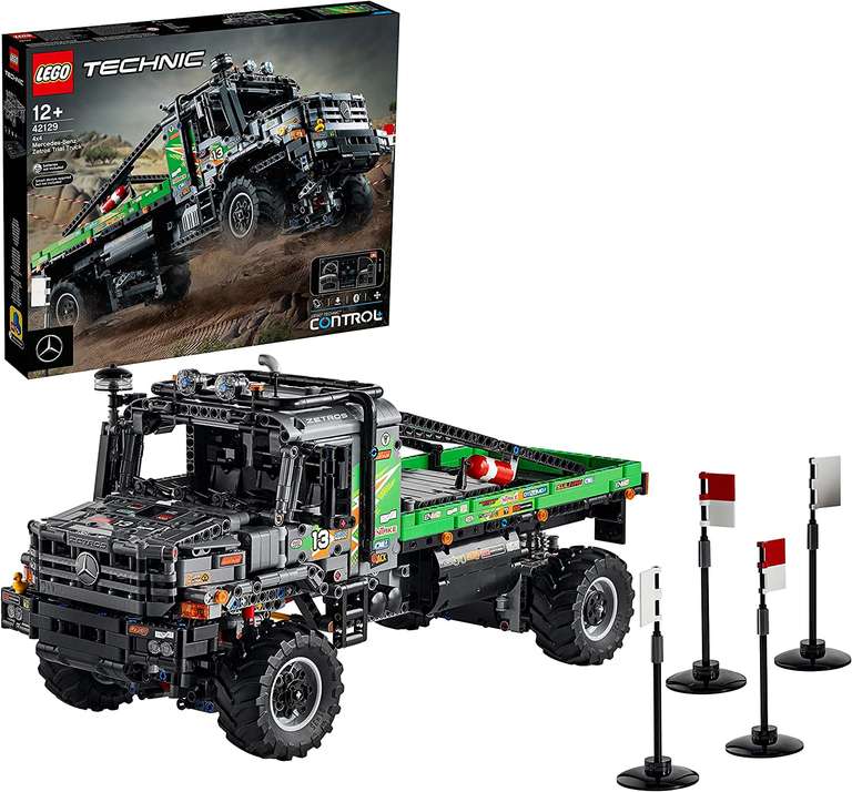 Jouet Lego Technic 42129 - Le Camion d’Essai 4x4 Mercedes-Benz Zetros (sélection de magasins)
