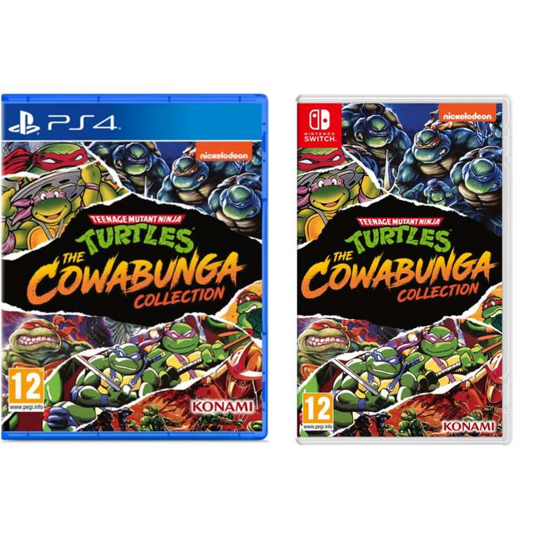 Teenage Mutant Ninja Turtles: The Cowabunga Collection sur PS4 ou Nintendo Switch (Via Retrait Magasin)