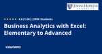 Cours Business Analytics avec Excel : niveau élémentaire à avancé (en Français)
