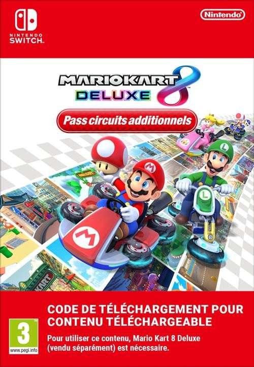 [Adhérents] DLC Mario Kart 8 Deluxe - Pass circuit additionnel (+10€ en chèque fidélité) - Sélection de magasins