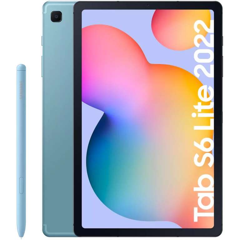 [Membres Obiz] Tablette tactile 10.4" Samsung Galaxy Tab S6 Lite 2022 (2000x1200p, 4 Go RAM, 64 Go) + Stylet S Pen (via ODR 100€)