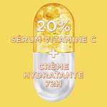Sérum Crème 2-en-1 Garnier Hydratation & Éclat - Enrichi en Vitamine C, Pour les Peaux Ternes & Fatiguées, 50 ml