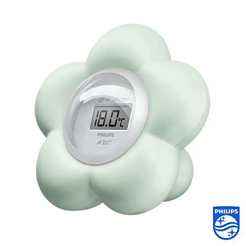Thermomètre numérique de bain pour bébé Philips Avent - 100% étanche et mesure précise