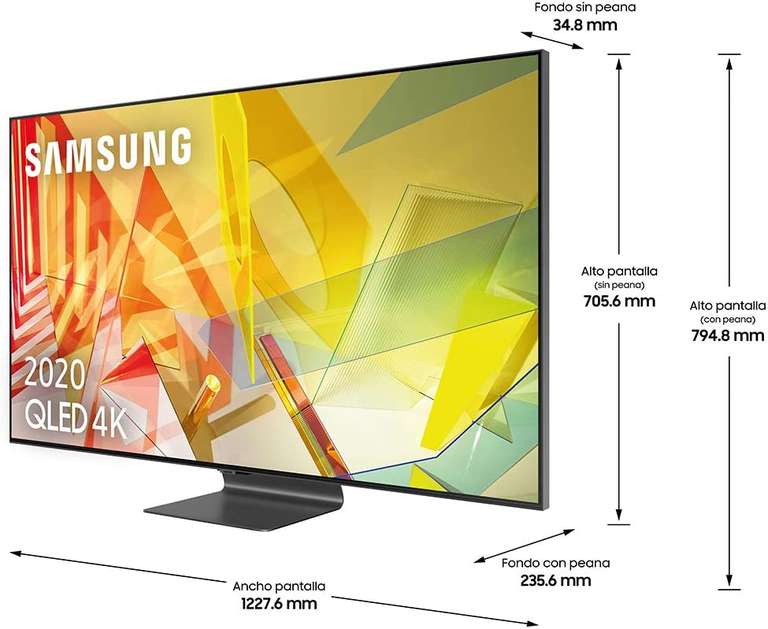 TV 55" Samsung QE55Q95T - 4K UHD, 100Hz, HDR, QLED, Smart TV