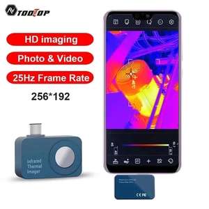 Caméra d'imagerie thermique mobile 25Hz TOl'hyTOP, 256*192, TOOLTOP