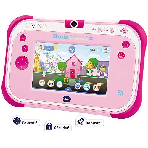 Tablette pour enfants, Android 4.4, ROSE, 8 Go, tablette 7 avec Wifi -  Cdiscount Informatique