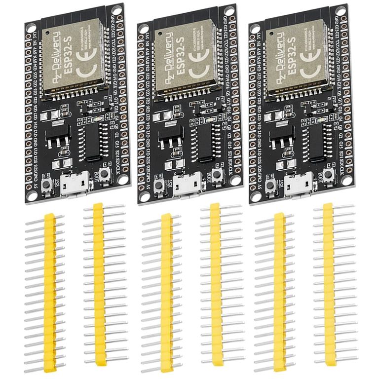 Lot de 3 composants AZDelivery ESP-32S Dev Kit C - non soudé / WiFi / CH340 (Vendeur tiers) — Amazon.de