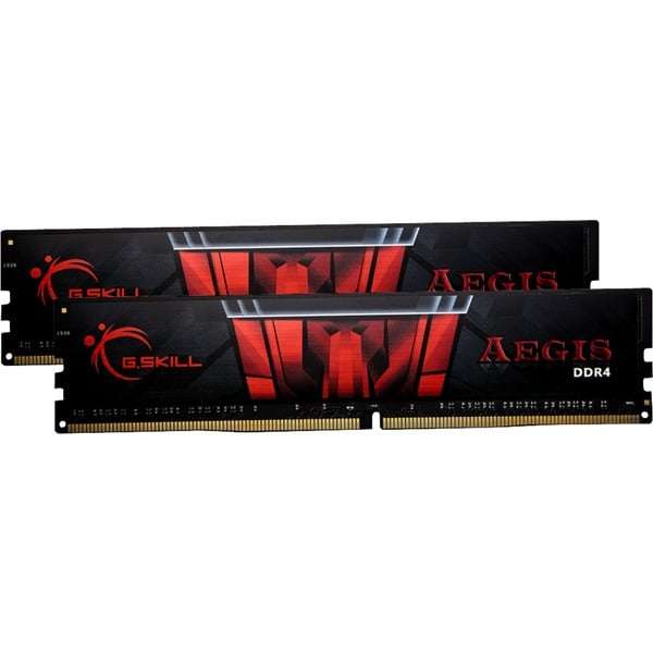 Kit Mémoire RAM DDR4 G.Skill Aegis F4-2133C15D-16GIS - 16 Go (2x 8 Go), 2133 MHz, CL15