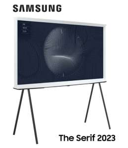 TV 65" Samsung The Serif TQ65LS01B (2023) - QLED, 4K UHD, Dalle 100 Hz, HDMI 2.1, Quantum HDR, Smart TV (Via ODR de 100€)