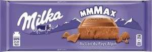 Tablette de chocolat au lait Milka Mmmax - différentes variétés au choix, 300g