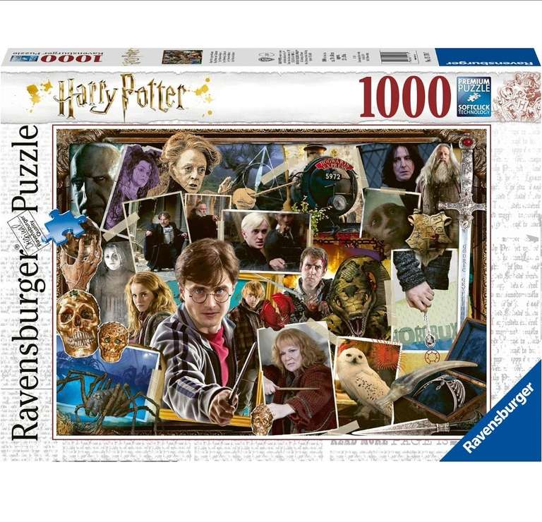 Puzzle Harry Potter - Carte du Maraudeur 1000 pièces