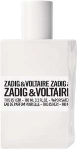 Eau de Parfum pour femme Zadig & Voltaire This is Her! - 100 ml