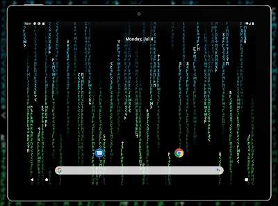 Application Matrix TV fond d'écran animé Gratuite sur Android