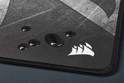 Tapis de souris gaming Corsair MM350 Pro - Résistant aux Éclaboussures, 93 cm x 40 cm, 4mm, Élargi XL, Noir/Gris