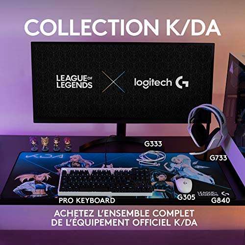 Souris sans-fil Logitech G305 Lightspeed Edition League of Legends K/DA - 12000 dpi