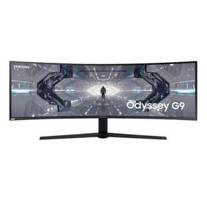 Ecran PC Gaming 49" Samsung Odyssey G9 - QLED (5120x1440), VA incurvé, 240Hz, 1ms, HDR, Freesync Premium Pro (+120€ offerts en bons d'achat)