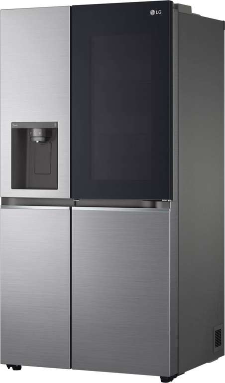 Réfrigérateur américain connecté LG Instaview GSXV80PZLE - 635L, Vitre opacifiante, Distributeur d'eau (Via 255€ en créd fid + 200€ ODR)