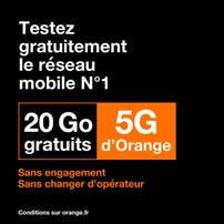 Orange Hello 5G : Essai gratuit de 20 Go de Data sur le Réseau Orange 5G