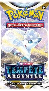 Booster de cartes Pokémon Epée et Bouclier - Tempète Argentée (EB12)