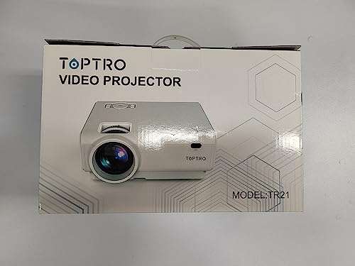 Projecteur, TOPTRO 8500 Lumens WiFi Bluetooth - Cdiscount TV Son Photo