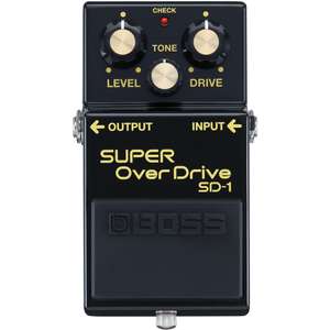 Pédale d'overdrive guitare Boss SD-1-4A Super Overdrive Limited Edition 40th Anniversary