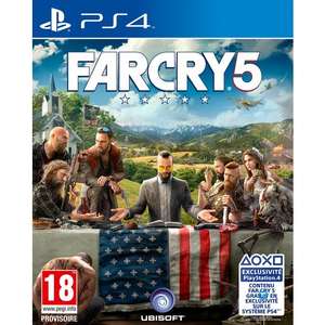 Sélection de jeux en promotion - Ex: Far Cry 5 sur PS4