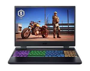 PC Portable Acer Nitro 5 | 15,6'' Full HD IPS 144 Hz | Intel Core i7-12650H, NVIDIA GeForce RTX 4060, RAM 16 Go, 512 Go SSD, Sans OS