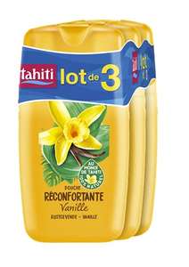 Lot de 3 Gels Douche Tahiti Vanille Monoï - 3x 250ml (via coupon abonnement)