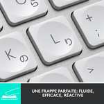 Clavier sans-fil rétroéclairé Logitech MX Keys Mini - Blanc (version Mac)