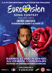Entrée gratuite à la Soirée de l'Eurovision au Cinéma l'Arlequin (sur réservation) - Paris (75)