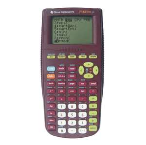 Calculatrice Texas Instruments TI82 Stats rouge - Drive Valentigney (25)