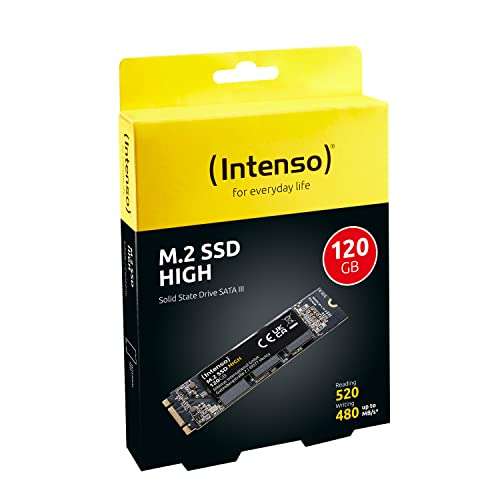 SSD interne Intenso M.2 - 120 Go, SATA