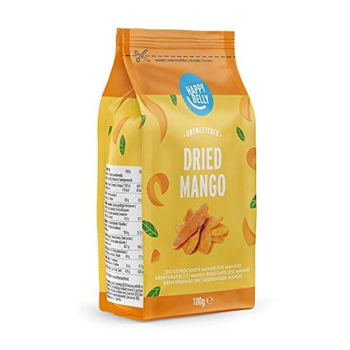 Lot 7 paquets de Mangue déshydrathée Happy Belly, 7x100 g