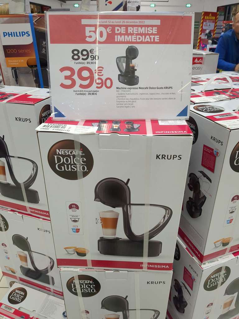 Machine expresso Krups Dolce Gusto Infinissima YY4230FD