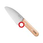 Coffret d'ustensiles de cuisine pour enfant Opinel Le Petit Chef - rouge (avec couteau + éplucheur + protège-doigts)