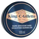 Produit pour barbe KING C. GILLETTE à -40% (Baume, Nettoyant, Huile)