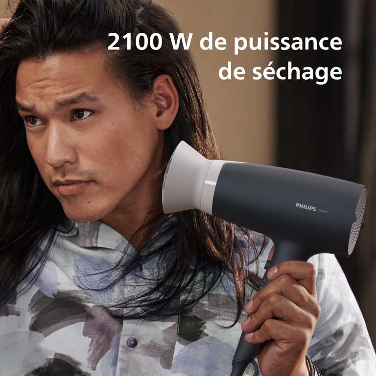 Sèche-Cheveux Philips Série 3000 avec Fonction Ionique Avancée (BHD351/10)